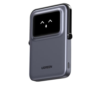 UGREEN Powerbank magnetyczny 5000mAh Uno PB571 USB-C szary