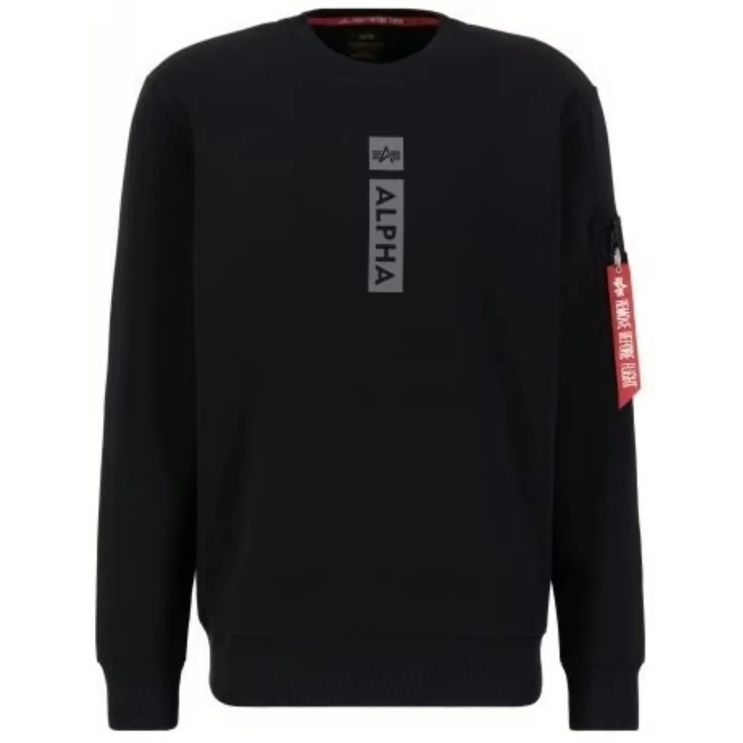 Bluza Alpha Industries Alpha RP Sweater 146305 03 - Czarna  L