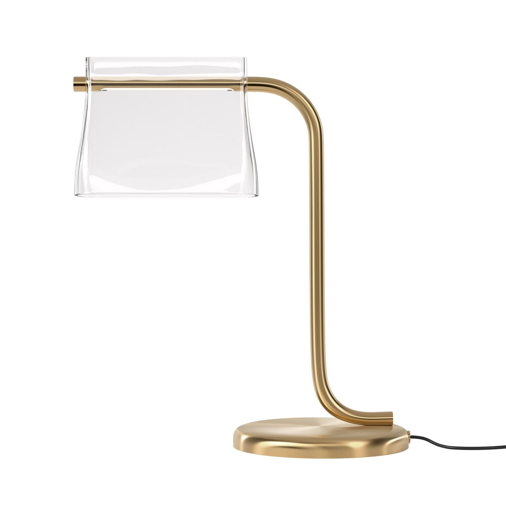 Złota lampa stołowa, wbudowany LED MOD170TL-L8BS3K z serii CABARET