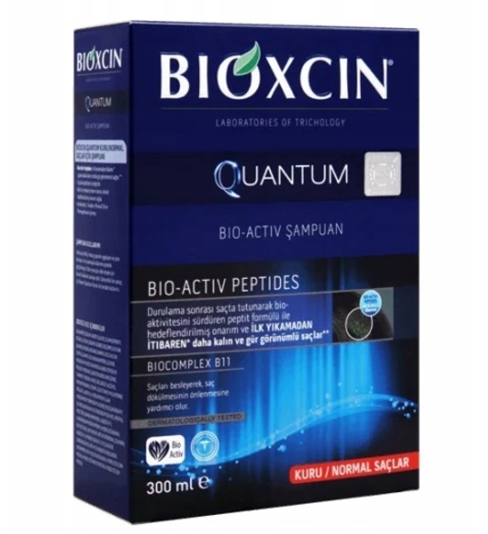 Bioxcin Szampon przeciw wypadaniu włosów z bio aktywnymi peptydami do włosów normalnych i suchych