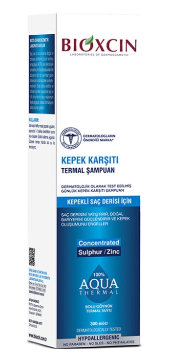 Bioxcin Aqua Szampon do włosów, Przeciwłupieżowy