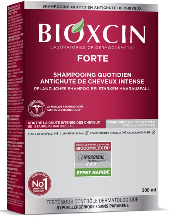 Bioxcin Forte Szampon przeciw intensywnemu wypadaniu włosów