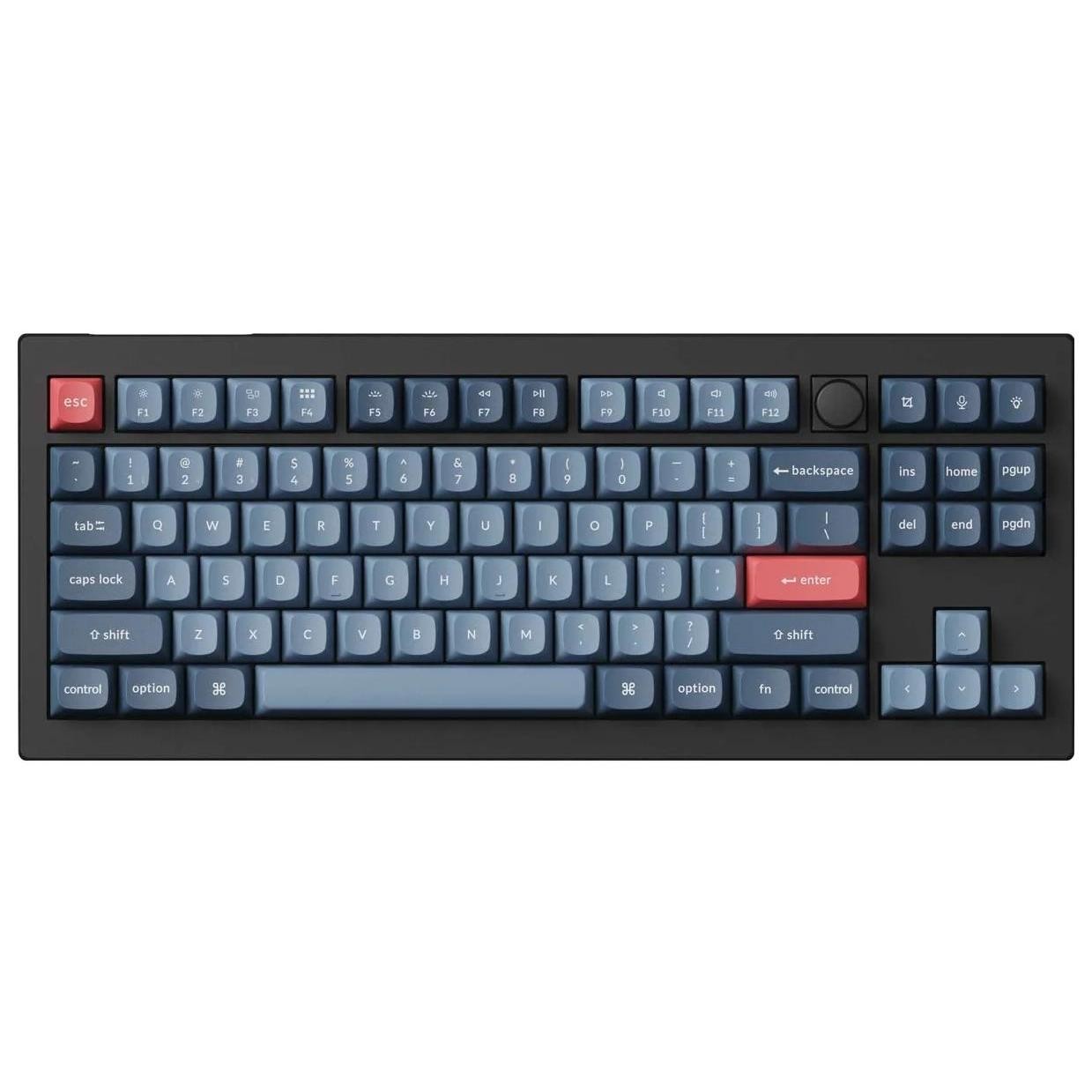 Keychron V3 MAX80% TKL Brown Switch Black