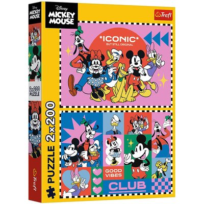 Puzzle 2x200 Czas z przyjaciółmi TREFL