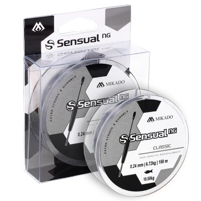 Żyłka MIKADO Sensual N.G Classic 0.14 mm / 150 m Transparentny