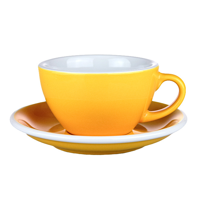 Filiżanka LOVERAMICS EGG cappuccino 200ml YELLOW