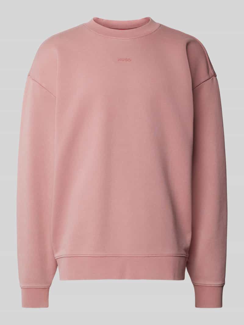 Bluza z detalem z logo model ‘Dopaly’