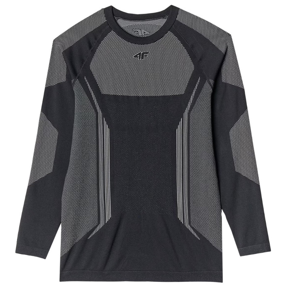 Męska koszulka termiczna 4F Seamless Underwear M165 Rozmiar: S-M / Kolor: czarny/szary