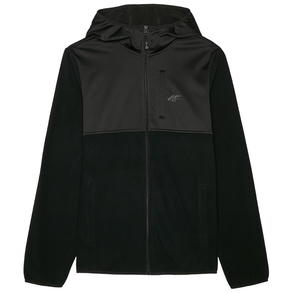 Męska bluza 4F Fleece M269 Rozmiar: L / Kolor: czarny