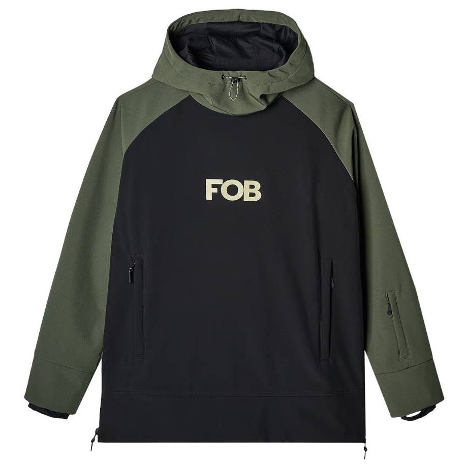 Męska kurtka softshellowa 4F Softshell Jacket M255 Rozmiar: L / Kolor: czarny/zielony