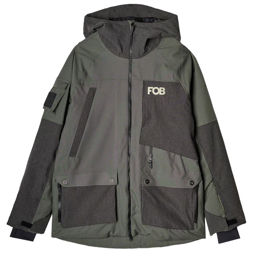 Kurtka zimowa męska 4F Technical Jacket M511 Rozmiar: XXL / Kolor: zielony/szary