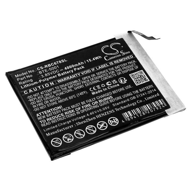 Orbic Magic 5G / BTE-5001 4000mAh 15.40Wh Li-Polymer 3.85V (Cameron Sino)