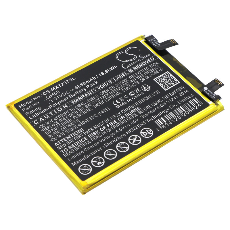 Motorola EDGE 40 NEO / QM50 4850mAh 18.96Wh Li-Polymer 3.91V (Cameron Sino)