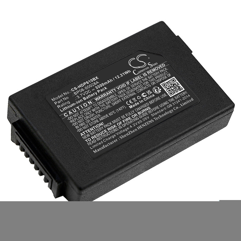 Honeywell Dolphin 6100 / 6000-BTSC 3300mAh 12.21Wh Li-Ion 3.7V (Cameron Sino)