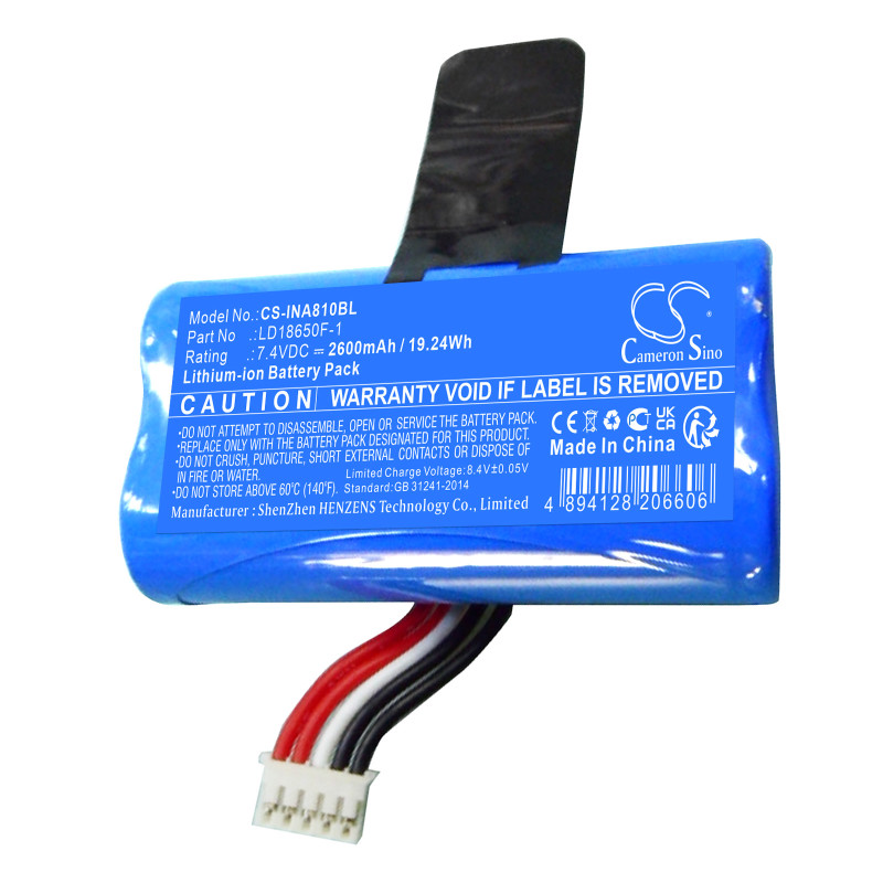 Ingenico A8 Pro / LD18650F-1 2600mAh 19.24Wh Li-Ion 7.4V (Cameron Sino)