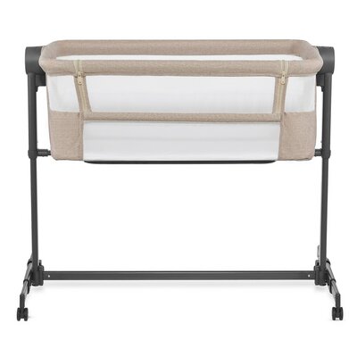 Kinderkraft, Neste Up 2, łóżeczko dostawne, Beige