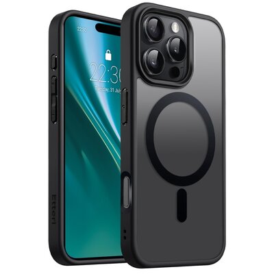 Etui ETTERI Matt Mag do Apple iPhone 16 Pro Max Czarny (matowy)