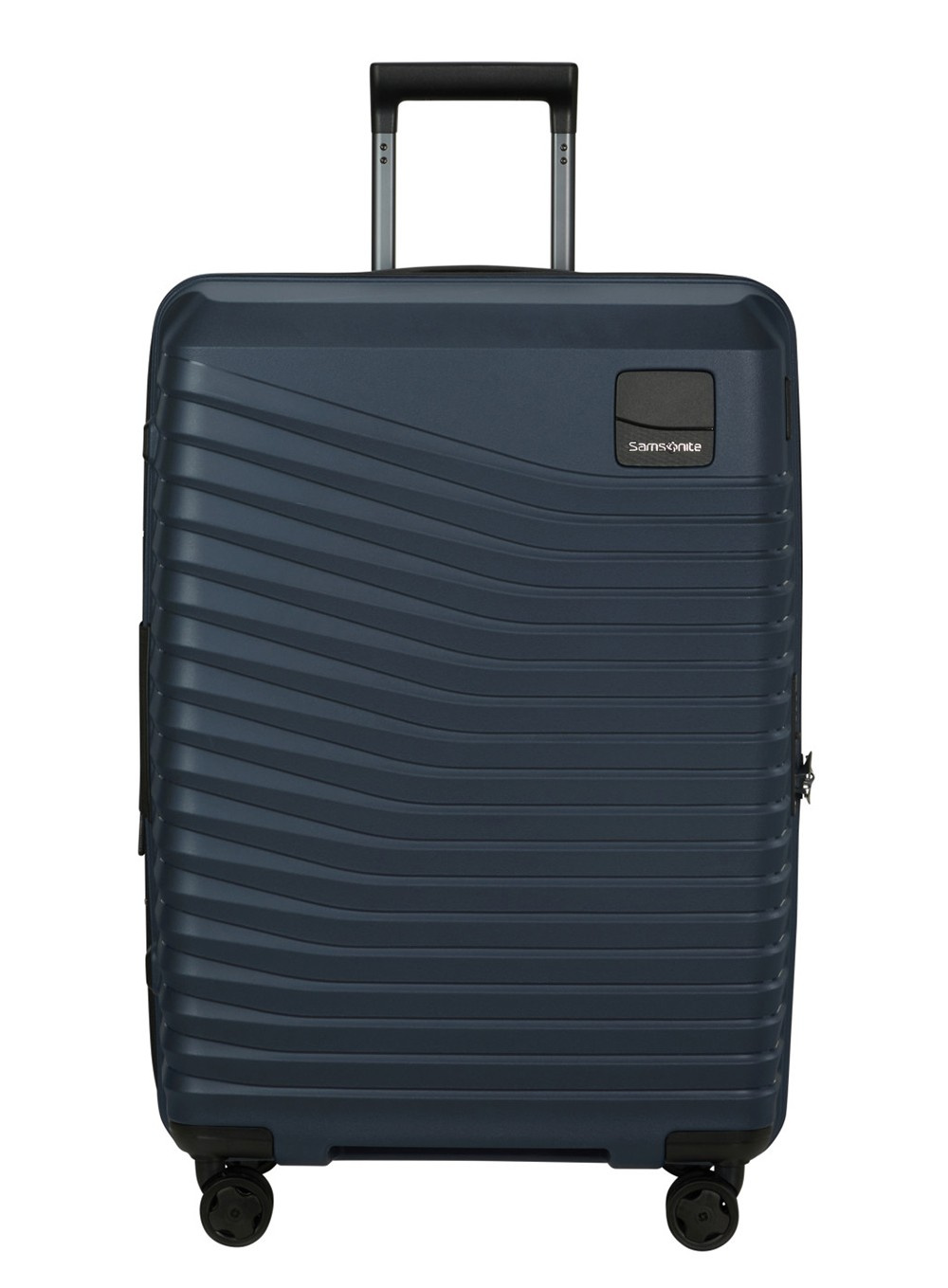Samsonite Intuo Spinner M, walizka z możliwością rozszerzenia, 69 cm, 79/87 l, niebieska (Blue Nights), Niebieski (Blue Nights), Spinner M (69 cm - 79/87 L), Walizki i wózki