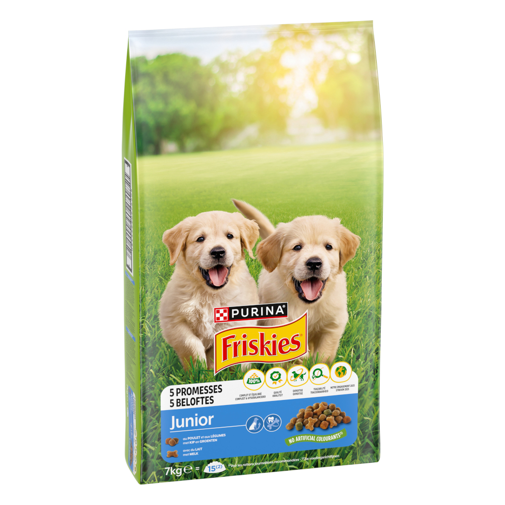 Purina Friskies Purina Junior, Kurczak i warzywa - 7 kg