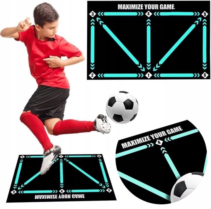 MATA do treningu PIŁKARSKIEGO Treningowa Mata do Piłki Nożnej football mat
