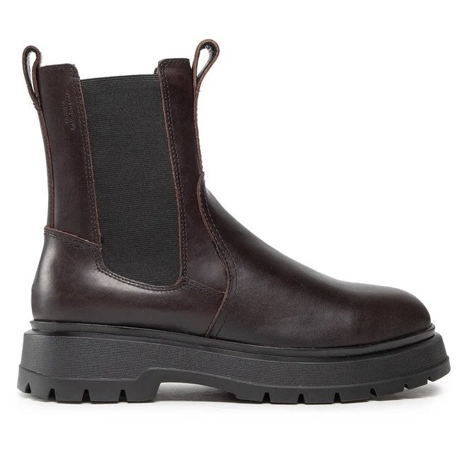 Buty męskie botki sztyblety VAGABOND Jeff Java rozmiar 42 brązowe skórzane