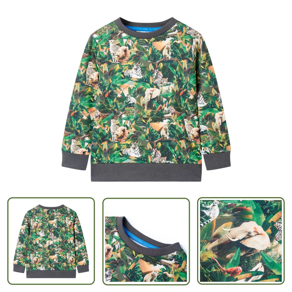 Bluza dziecięca - stary morski - 140 - Bluza Dla Dziecka