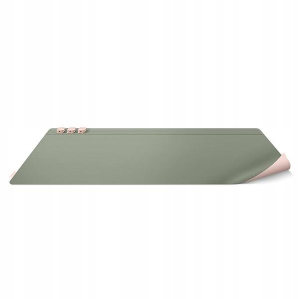 UNIQ Hagen dwustronna magnetyczna podkładka na biurko różowo-zielony/blush