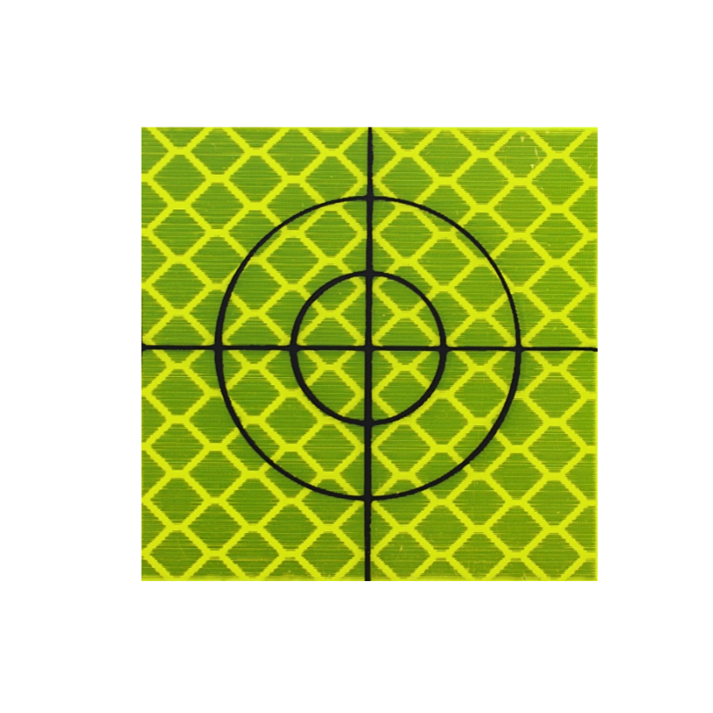 Zestaw 10szt. - Folia dalmiercza żółta 30mm x 30mm