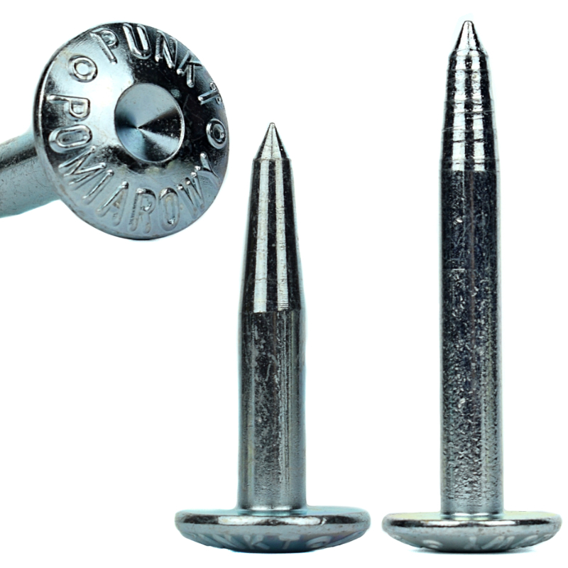 Zestaw 100 szt. - Punkt pomiarowy 55mm z napisem: PUNKT POMIAROWY - 10ZSO-5PP