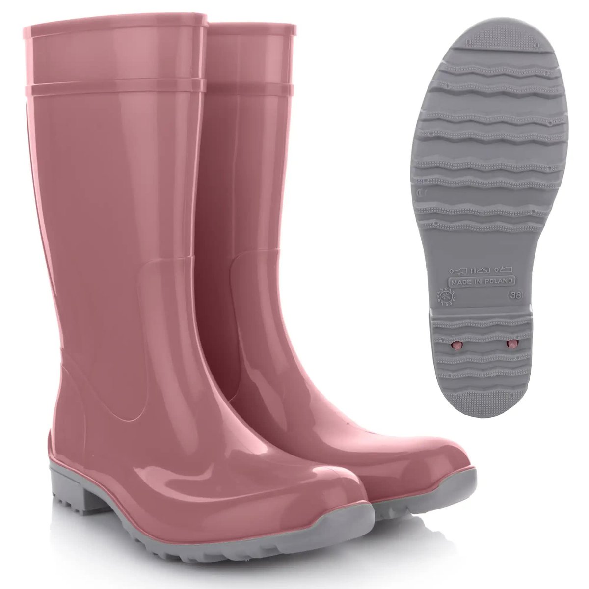 Kalosze damskie MOLTI IL697 c.różowe 37