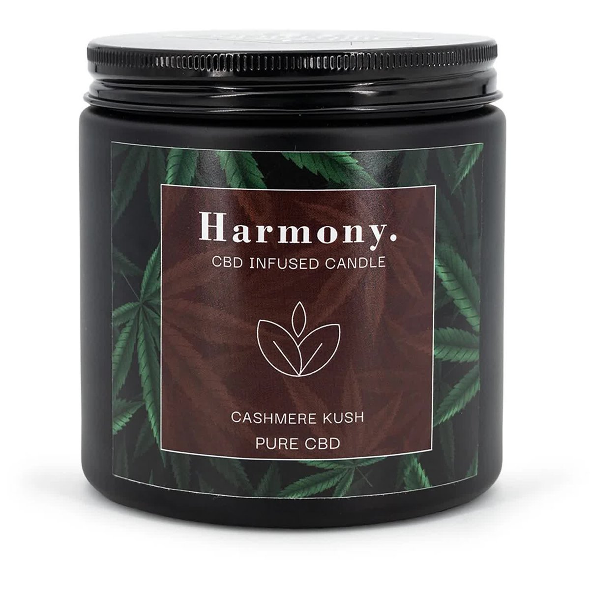 Świeca zapachowa sojowa CBD w szkle Harmony Cashmere Kush Candle Brothers 350 g