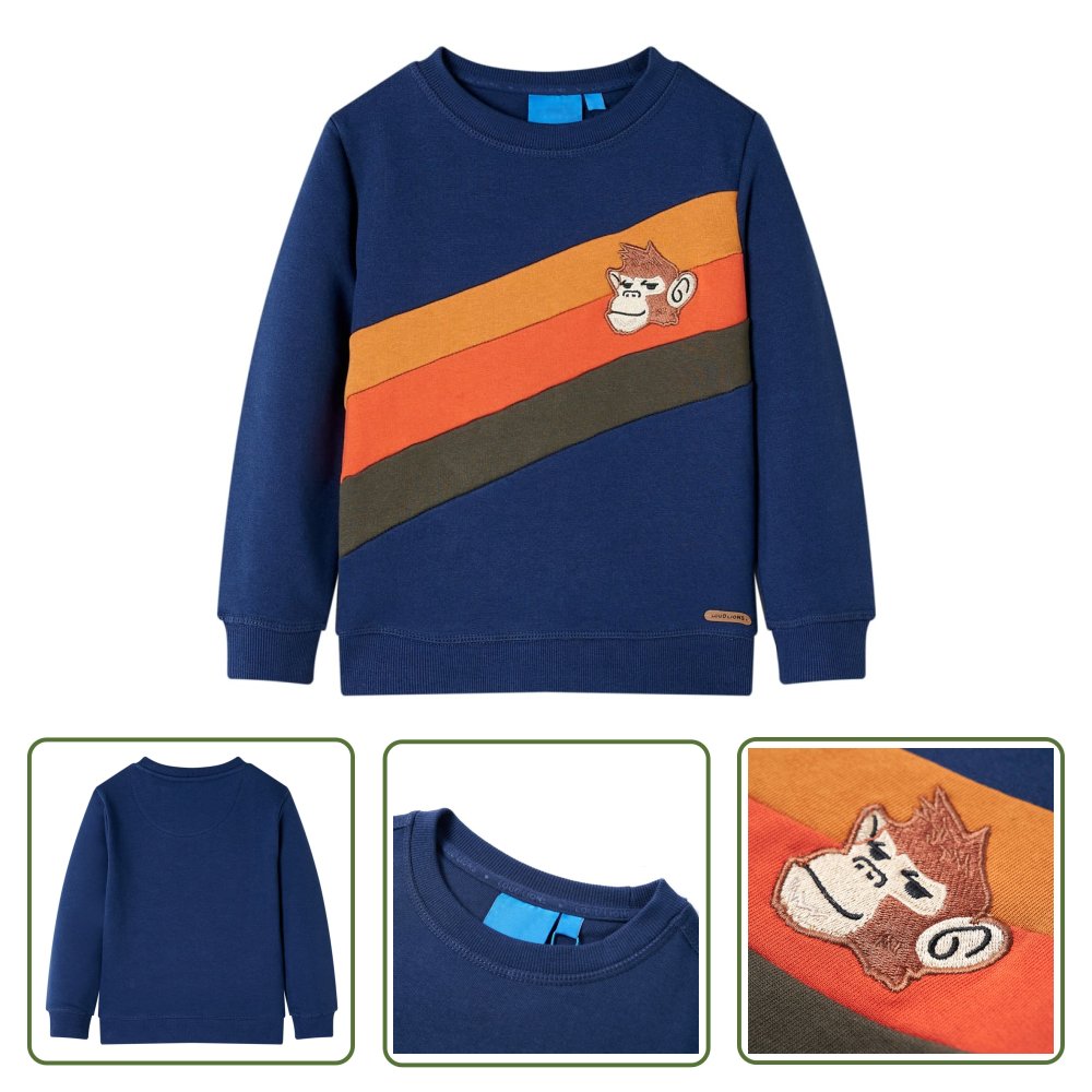 Bluza dziecięca - granatowa - 116 - Bluza Dla Dziecka