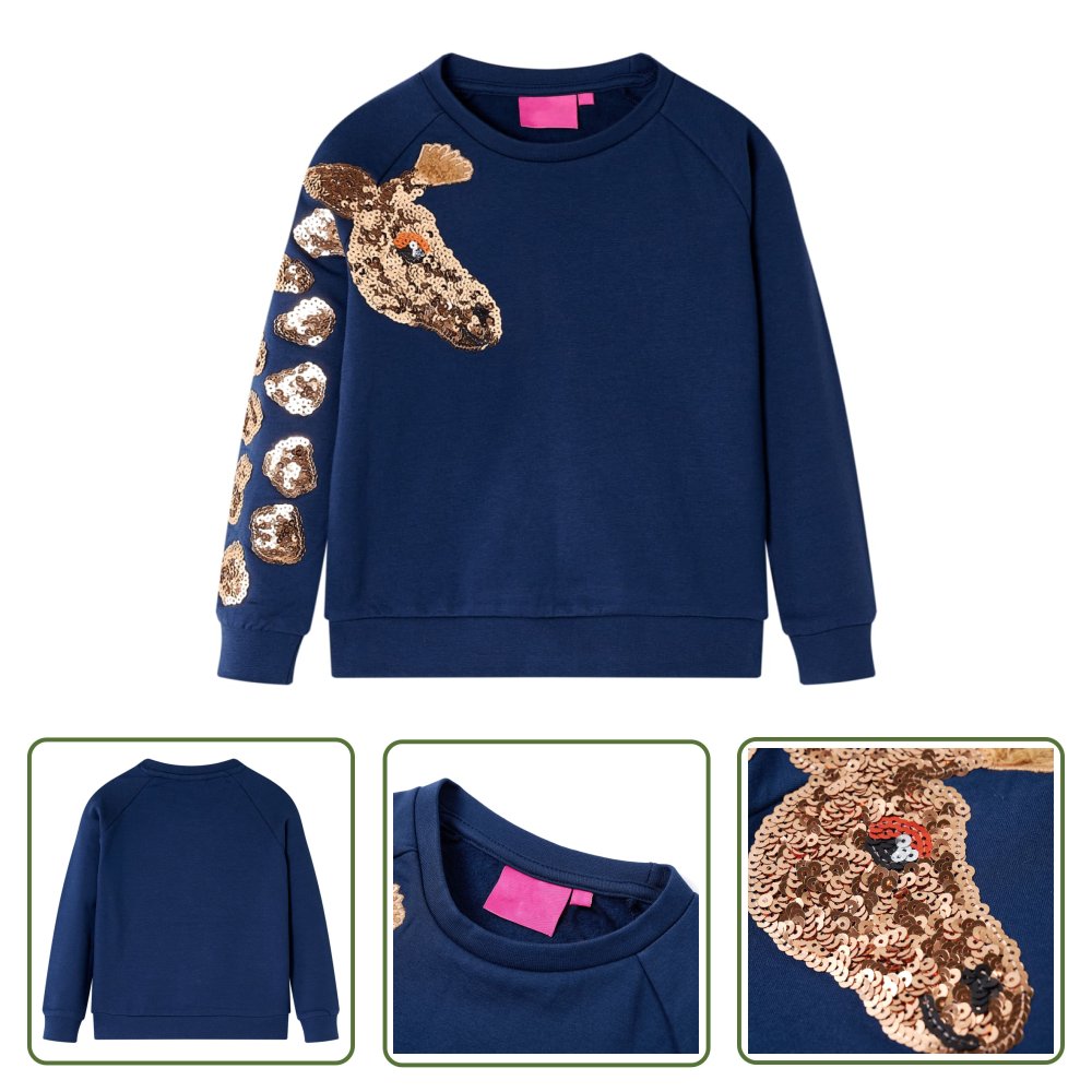 Bluza dziecięca - granatowa - 116 - Bluza Dziecięca