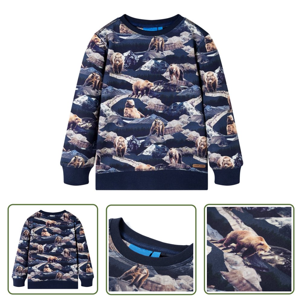 Bluza dziecięca - granatowa - 92 - Bluza Dla Dziecka