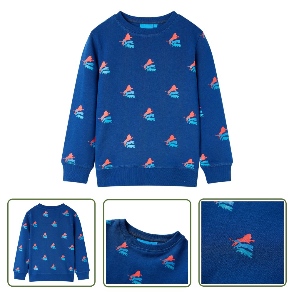 Bluza dziecięca - ciemnoniebieska - 92 - Bluza Dla Dziecka