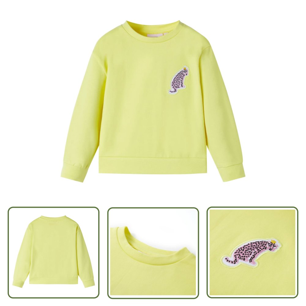 Bluza dziecięca - żółta - 116 - Bluza Dziecięca