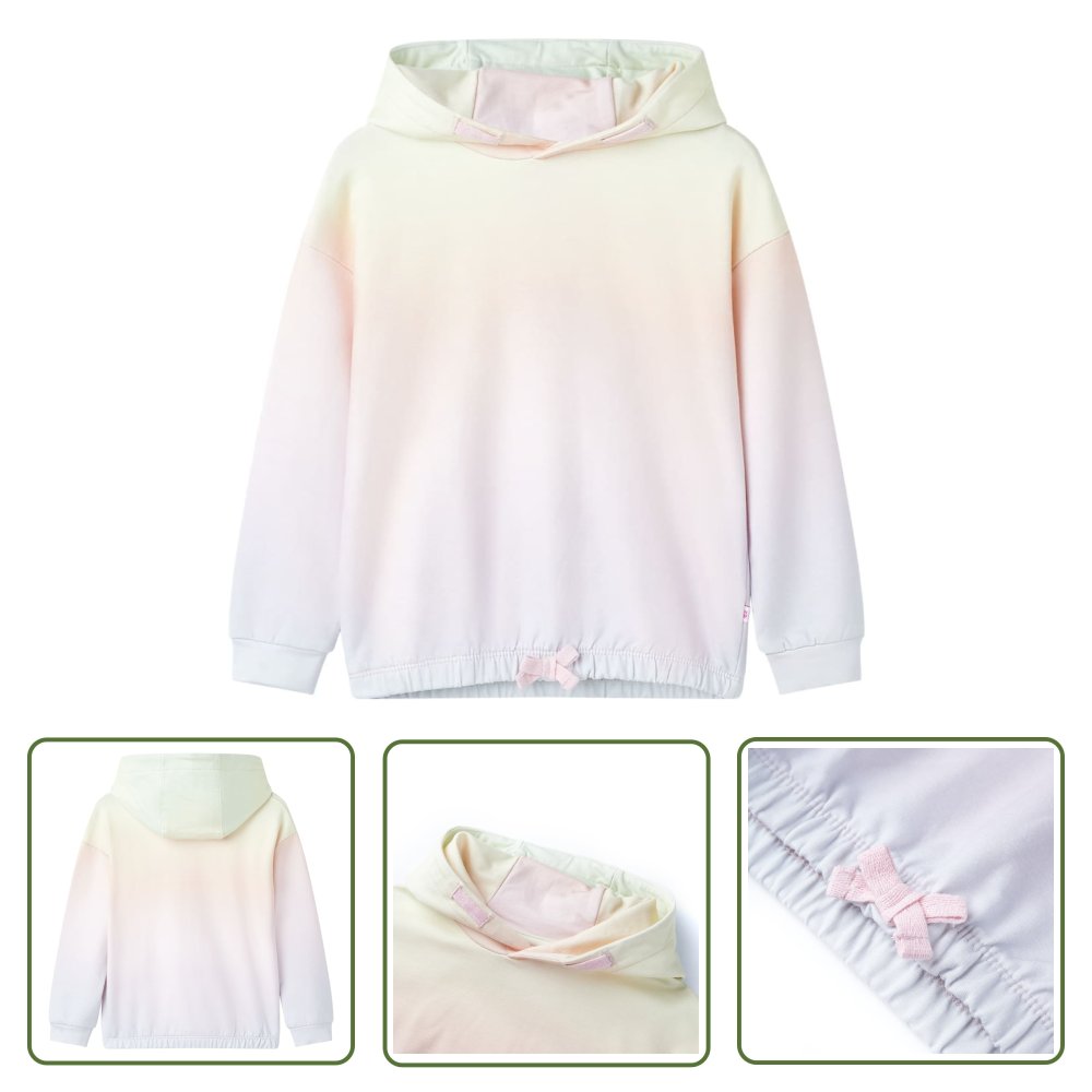 Bluza dziecięca - gwiezdna biel - 116 - Bluza Dziewczęca