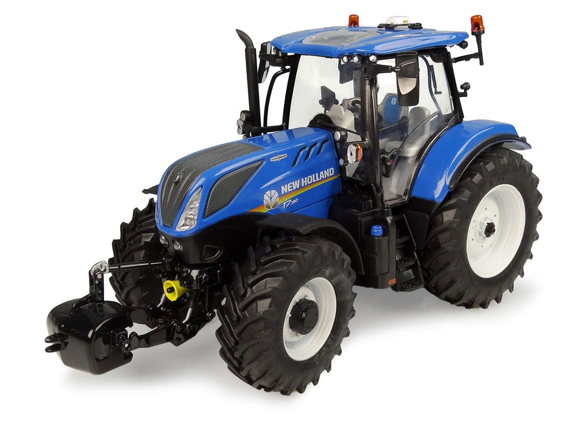 Metalowy model kolekcjonerski traktor New Holland T7.190 Auto Command 2022 UH 1:32