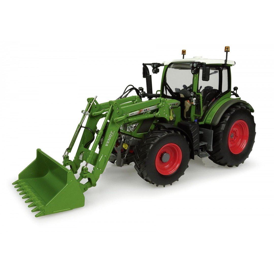 Metalowy model kolekcjonerski traktor Fendt 516 Vario z ładowaczem UH 1:32
