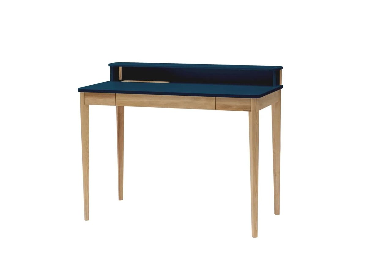 Biurko ASHME 110x56 petrol blue