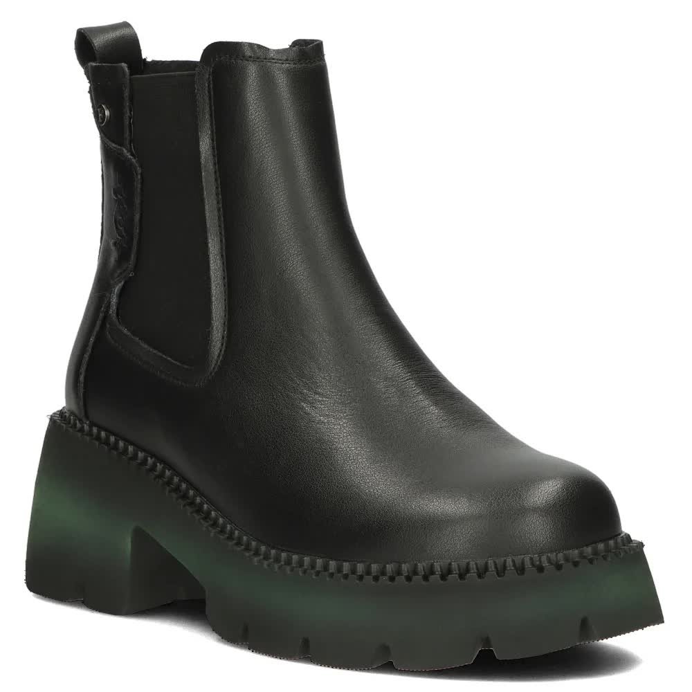 Botki damskie ocieplane workery skórzane Filippo DBT4907/23 czarne-37