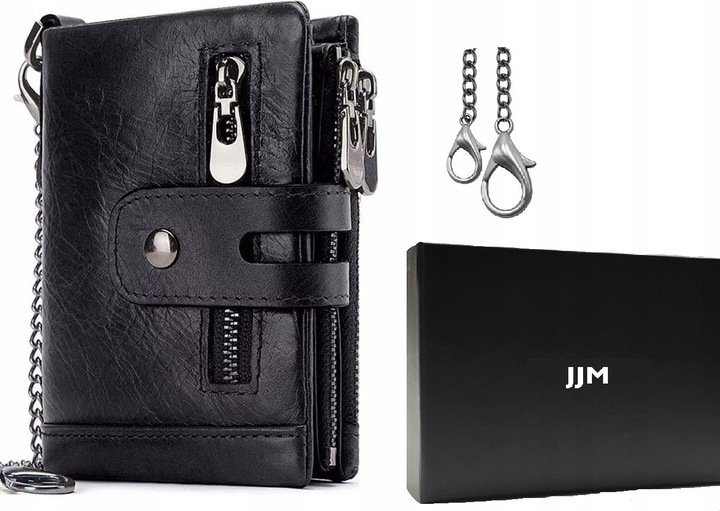 JJM, Portfel, RFID, czarny