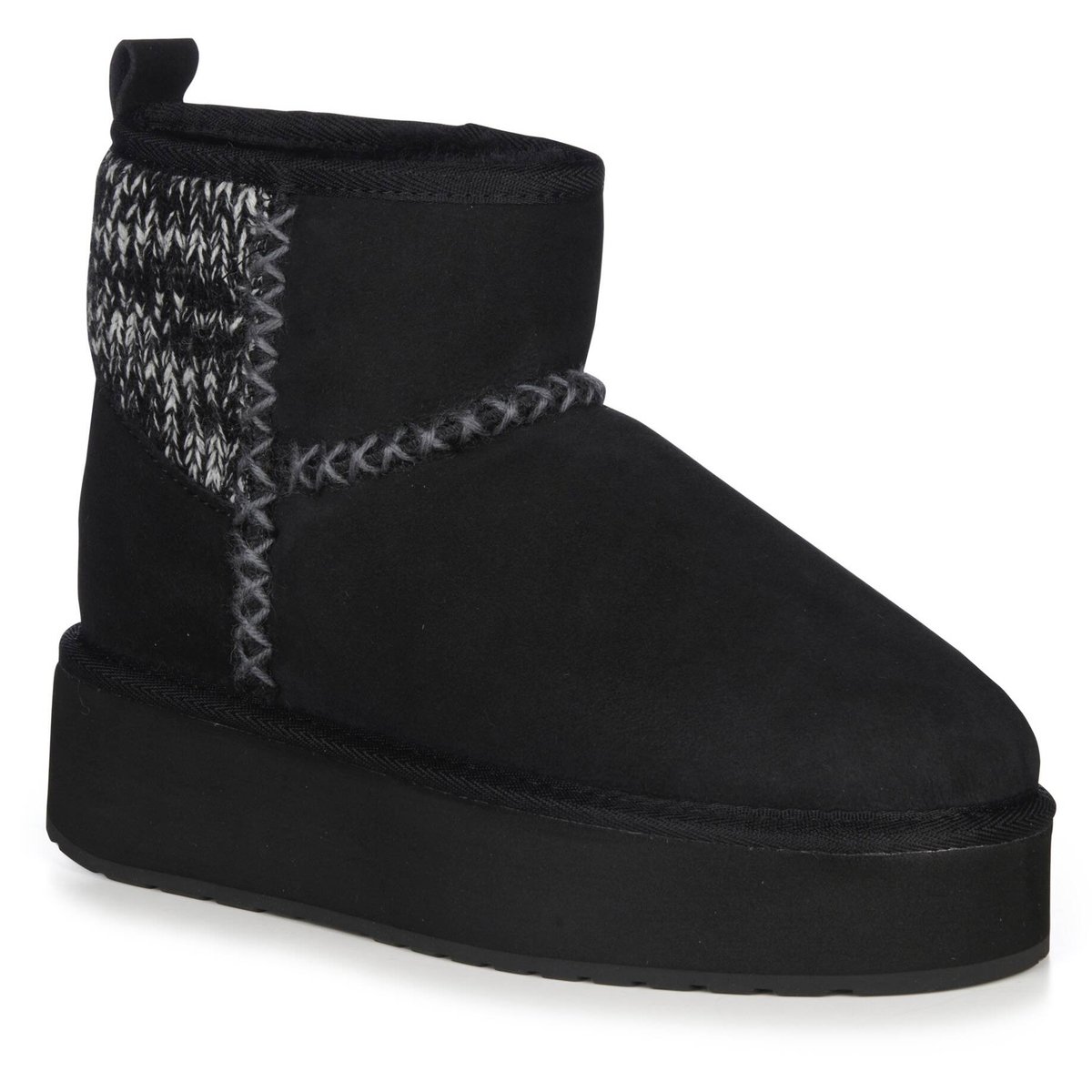 EMU Australia botki damskie Stinger Knit Flatform Black-41