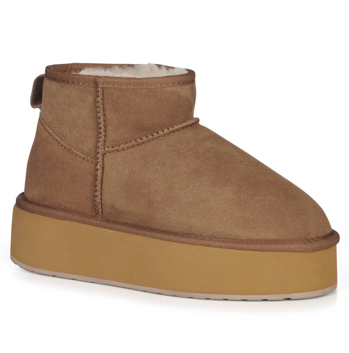 EMU Australia botki damskie Stinger Micro Flatform Chestnut-41