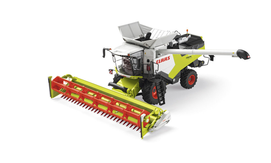 Metalowy model kolekcjonerski kombajn Claas Trion 730 z hederem Vario 930 Edycja Limitowana Wiking 1:32