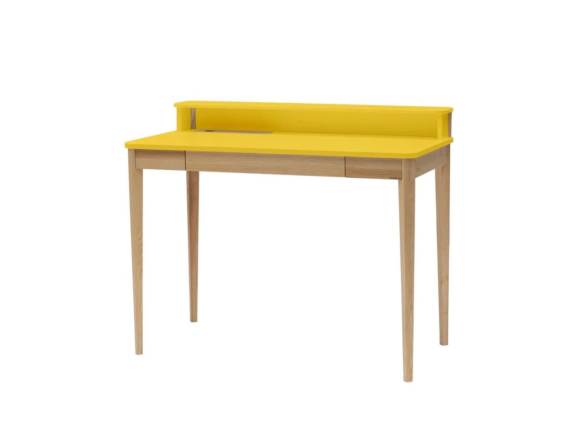 Biurko ASHME żółte