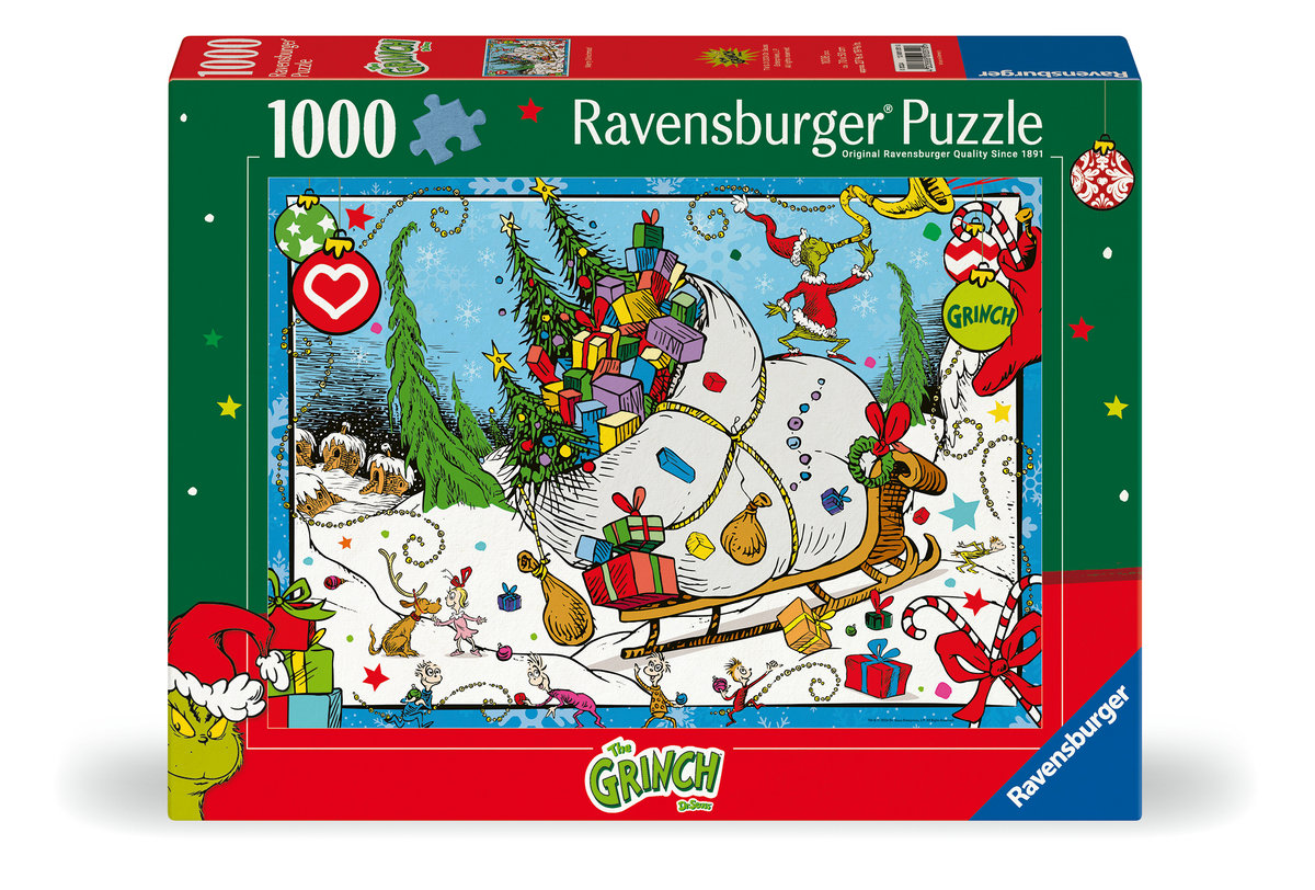Puzzle 2D, Grinch, 1000 elementów