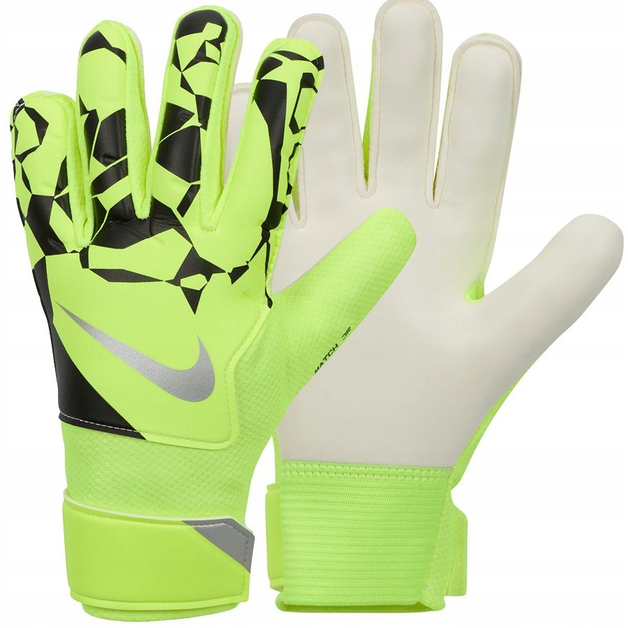 8 Rękawice Nike Match Jr HQ0258-702 żółty 8