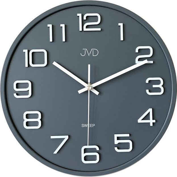 JVD Zegar ścienny HX2472.1 cichy mechanizm