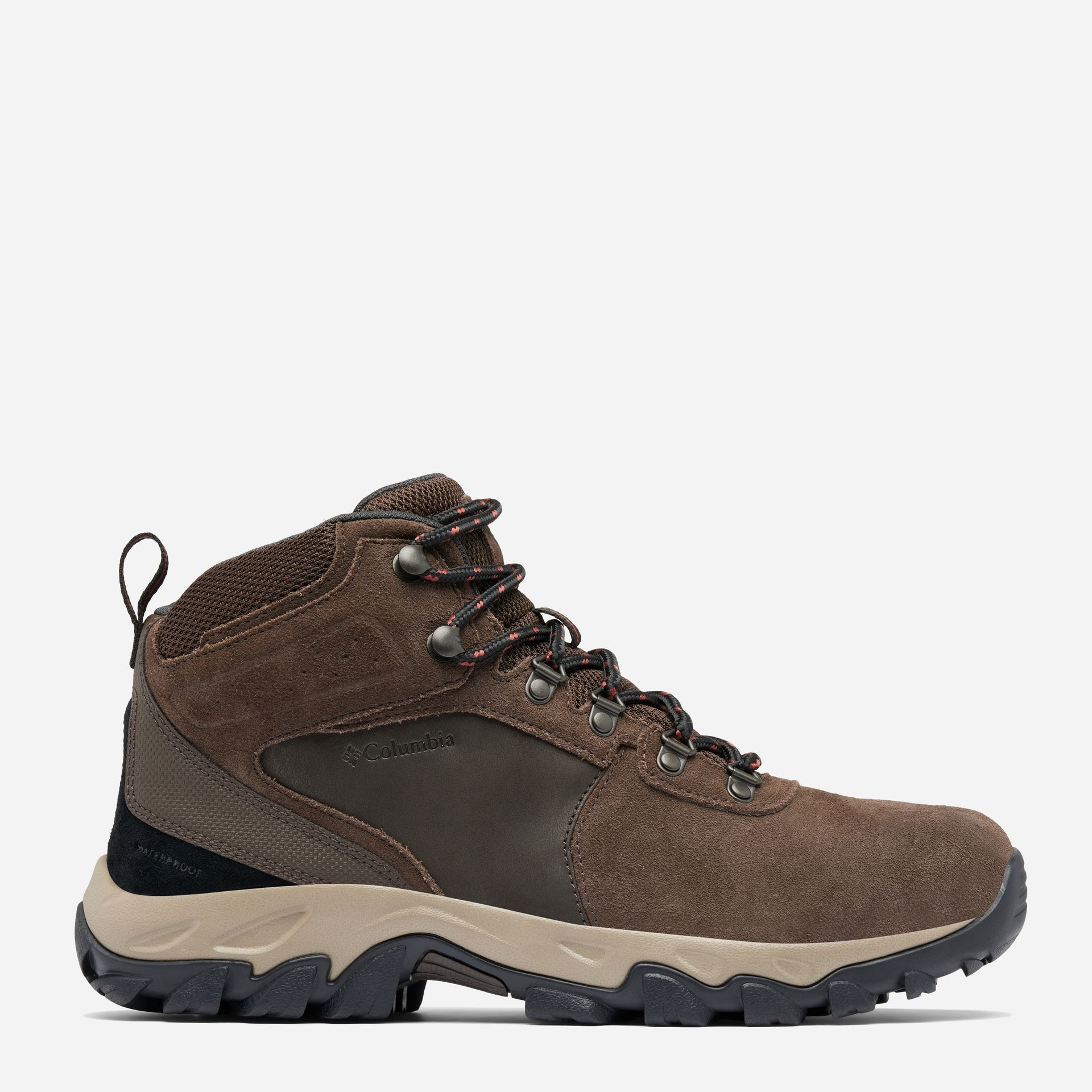 Buty trekkingowe męskie wodoszczelne Columbia Newton Ridge Plus II Suede Wp 1746411233 41.5 (8.5US) Ciemnobrązowe (195981584929)